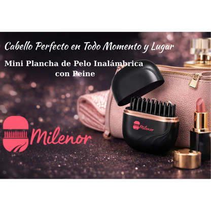 Milenor™ Mini Plancha de Pelo İnalámbrica